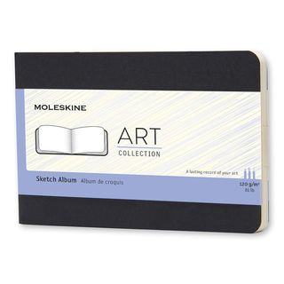 Записник Moleskine Art Cahier Кишеньковий / Для Нарисів Чорний