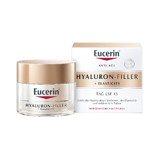 ეუცერინი - ჰიალურონ-ფილერი ელასთისითი სახის კრემი SPF15 ღრმა ნაოჭების შემავსებელი გამამკვრივებელი დღის 50მლ 69675/0233 EUCERIN -HYALURON FILLER ELASTICITY LIFT DAY CREAM 50ML 69675/0233
