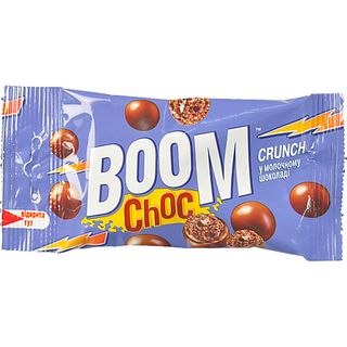 Драже Malbi 30г boom сhoc мол.шоколад рис.кульки