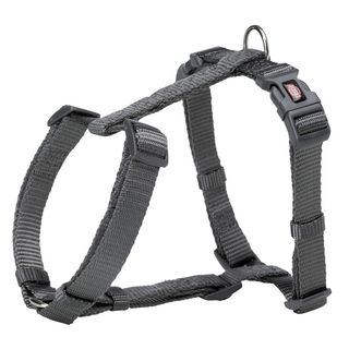 Шлея-вісімка Premium, XXS–XS:20–32см/10мм графітова