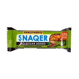 Батончик SNAQ FABRIQ глазированный Фисташка и карамель, 50 гр.