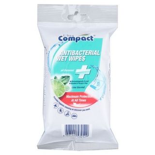 სველი ხელსახოცი "კომპაქტი" ანტიბაქტერიული 15 ც / 8697420532529