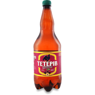 Пиво ППБ Тетерів Хмільна Вишня Напівтемне Фільтроване 7% пет 1,2л
