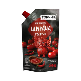 Кетчуп 200 г Торчин Шрірача д/пaк
