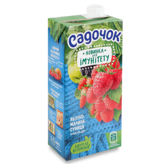 Нектар Садочок Ябл-малина-сун.950мл