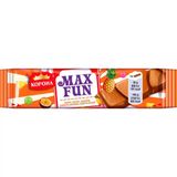 Шоколад Корона Max Fun молочний з манго, ананасом, маракуєю та рисовими кульками 38 г