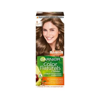 Garnier, Краска Garnier Naturals 6 Лесной Орех, шт, ШК: 3600540168382