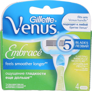Картридж д/гоління Gillette 4 шт. Venus Embrace