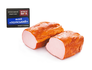 Філей М'ясовита Поліський к/в в/г фас ваг за 100 гр