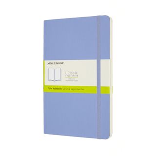 Записник Moleskine Classic Середній / Нелінований Блакитна Гортензія М'який