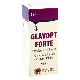 Glavopt Forte - გლავოპტი ფორტე თვალის წვეთები 5მლ