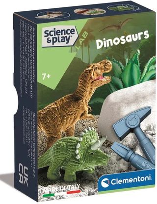 Clementoni Science & Play - მინი არქეოლოგიური ნაკრები "დინოზავრი"