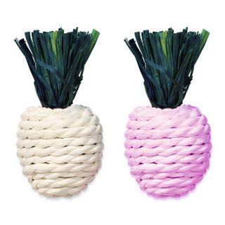 Іграшка для гризунів Редиска солом яна 8 см (2 шт.)