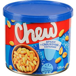 Арахіс Chew 120г смажений солоний з.б