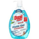 Гель для миття посуду Dual Power Сода та Шалфей концентрований 1 л