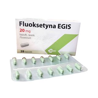 Fluoxetine - ფლუოქსეტინა ეგისი 20მგ 28 კაფსულა