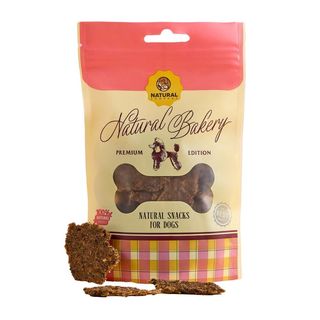 Ласощі Natural снек для собак з лососем броколі та журавлиною 60 г