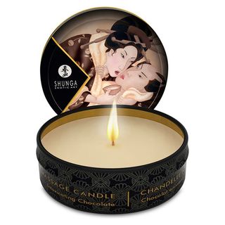 Массажная Арома Свеча Massage Candle Chocolate Шоколад [черный, 30 Ml ] (15.12.17)