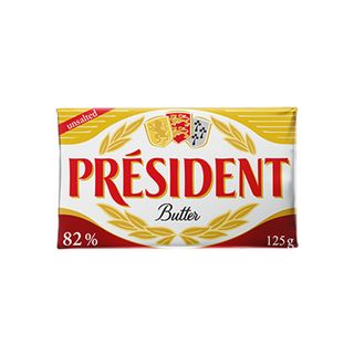 პრეზიდენტი კარაქი 82% 125 გ.