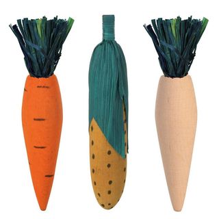 Іграшка Trixie для гризунів для овочі дерево 3шт 10см