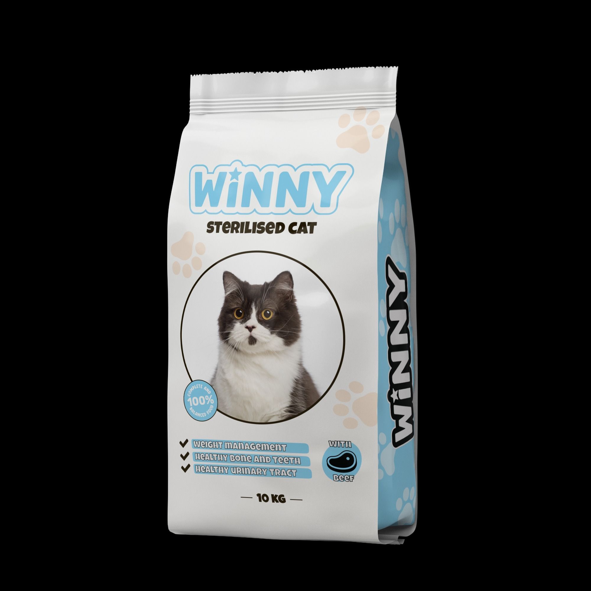 მშრალი საკვები კატის