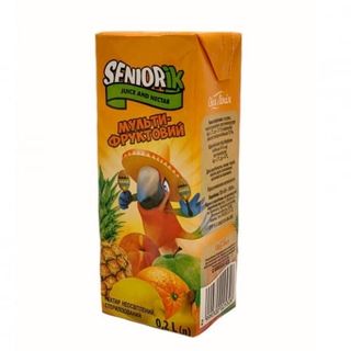 Нектар 200 мл Своя Лінія Seniorik мульти-фруктовий