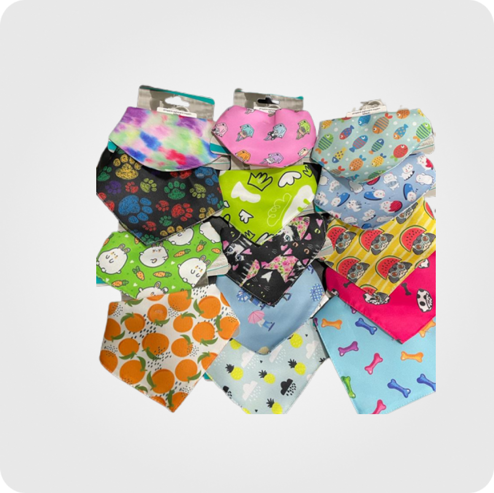 ძაღლის საყელოები და საბელები