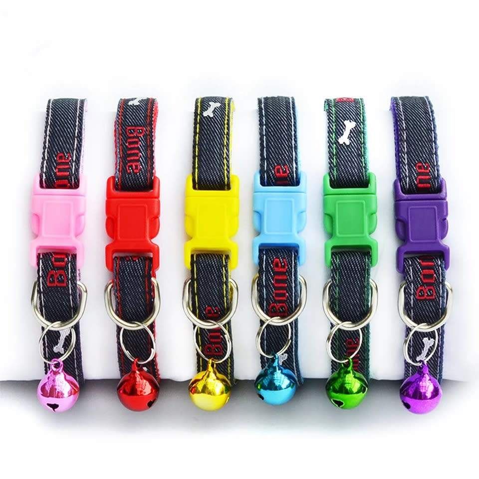 ძაღლის საყელოები და საბელები