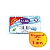 Мило туалетне 400 г Duru 1+1 Морські Мінерали + зволожуючий крем 5х80г