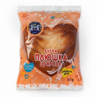 Плюшка 150 г Кулиничі Цукрова в/г п/ет