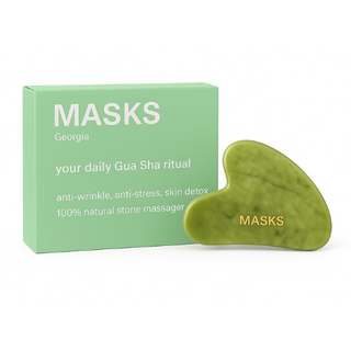 მასკს ჯორჯია - ნეფრიტის გუაშა 0004 Jade gouache