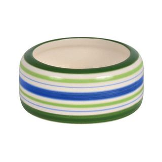 Миска керамічна для хом яків 50мл/8см смугаста