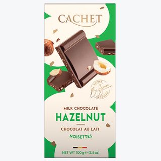 შოკოლადი /Kims Chocolates/  - "კაშე" ბელგიური რძიანი შოკოლადი თხილით, 12*100გ