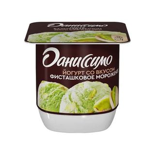 Йогурт Даниссимо Фисташковое Мороженое 100г