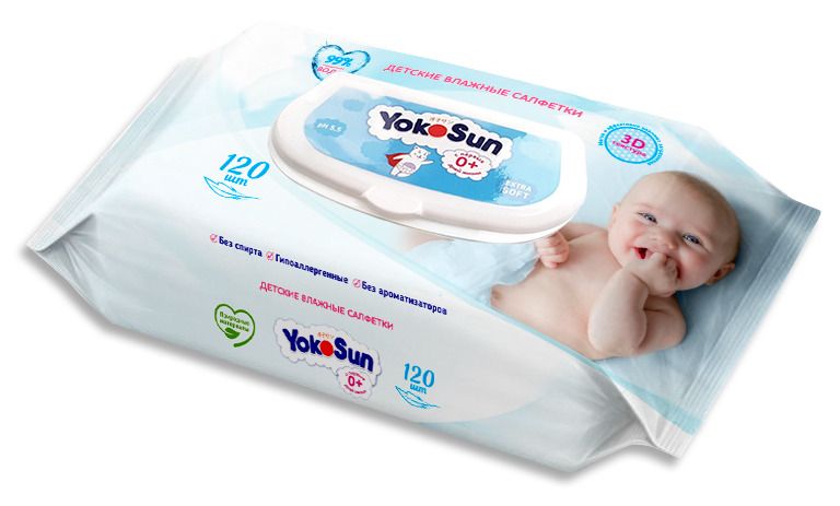 Детские Влажные салфетки