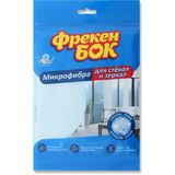 Серветка Фрекен Бок з мікрофібри для скла та дзеркал 35 х 35 см 1 шт