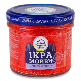 Ікра мойви Водний світ Масаго червона пастеризован 100г