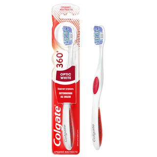colgate 360 optic white კბილის ჯაგრისი