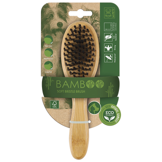 რბილი ჯაგრისი, სავარცხელი BAMBOO