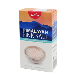 Соль Salina Крупная Гималайская Розовая 500 Г-4607180310088