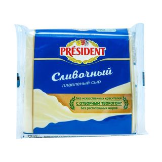 Պրեզիդենտ Հալած սերուցքային պանիր 40% 150գ