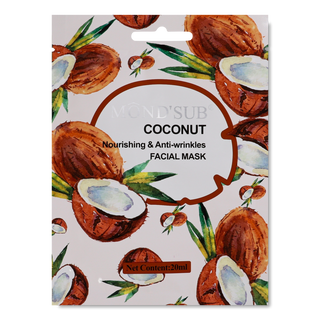 Маска для обличчя тканинна Mond'Sub кокос проти зморщок шт