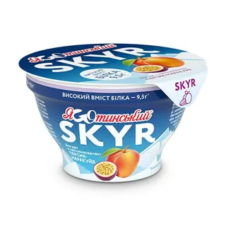 Йогурт Яготинський SKYR Персик-маракуйя 1.8% 140 г