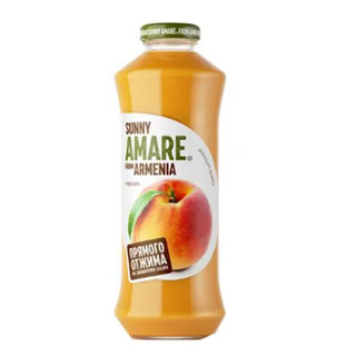 Ամառե Հյութ դեղձ, թարմ քամած ա/տ 750մլ