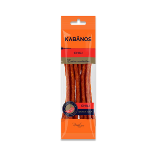 Колбаски Ремит Kabanos Chili Сырокопченые (со Свининой) 70 Г