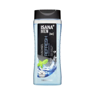 ისანა - მამაკაცის შხაპის გელი REFRESH 300მლ 0 Isana - mens shower gel REFRESH 300ml 5754