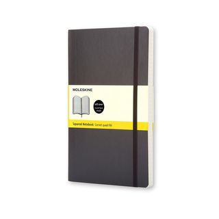 Записник Moleskine Classic Кишеньковий / Клітинка Чорний М’який