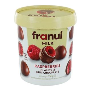Ազնվամորի սառեցված շոկոլադապատ «Franui Raspberries» 150գ
