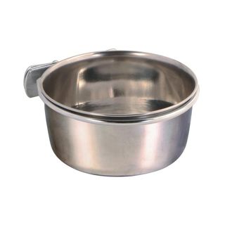 Миска металева для птахів 0,3 л з гвинтовим кріпленням