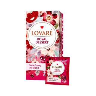 Чай фас. трав. LOVARE Королівський десерт / 24*1,5г